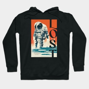 Lost in Space. Digital Illustration Hoodie